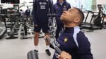 France’s gym session at Clairefontaine