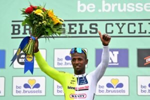 Biniam Girmay to hunt for Tour de France success after first week crash-out in Giro d’Italia