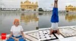 Yoga at Golden Temple: Gujarat influencer Archana Makwana files complaint over threats | Vadodara News