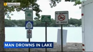 New Jersey officials warning about swimming dangers after drowning in Sunset Lake in Bridgeton
