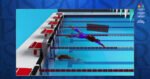 Swim animation breaks down the perfect relay exchange 