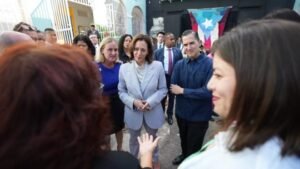 Harris under pressure on border security in White House bid