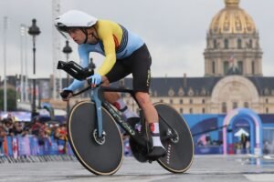 ’17 watts faster’ – Double disc wheels help propel Wout van Aert to bronze in Olympics time trial