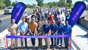 New Pershing Bikeway officially opened this weekend – NBC 7 San Diego