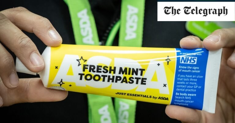 Toothpaste to warn of cancer symptoms in new NHS drive