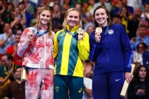 Swimming at the Paris Olympics 2024 live updates: Ariarne Titmus wins 400m free gold, Katie Ledecky takes bronze