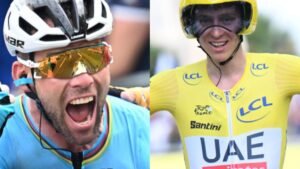 “Everything’s a possibility. That’s the beauty of sport” – Mark Cavendish admits his Tour de France stage win record is a threat from Tadej Pogacar