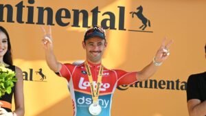 “It’s a shame that Netflix didn’t film with us” – Victor Campenaerts recalls epic post-Tour de France celebrations for Lotto Dstny