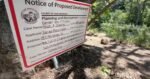 Hikers challenge development of a driveway that would pave over a popular trail