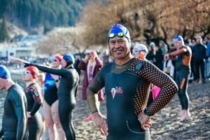 Queenstown winter swim a chilly challenge